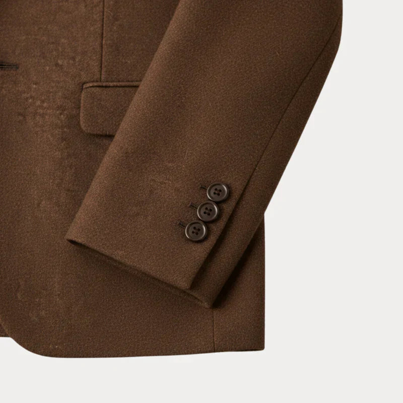 Traje clásico de hombre de tres piezas a medida