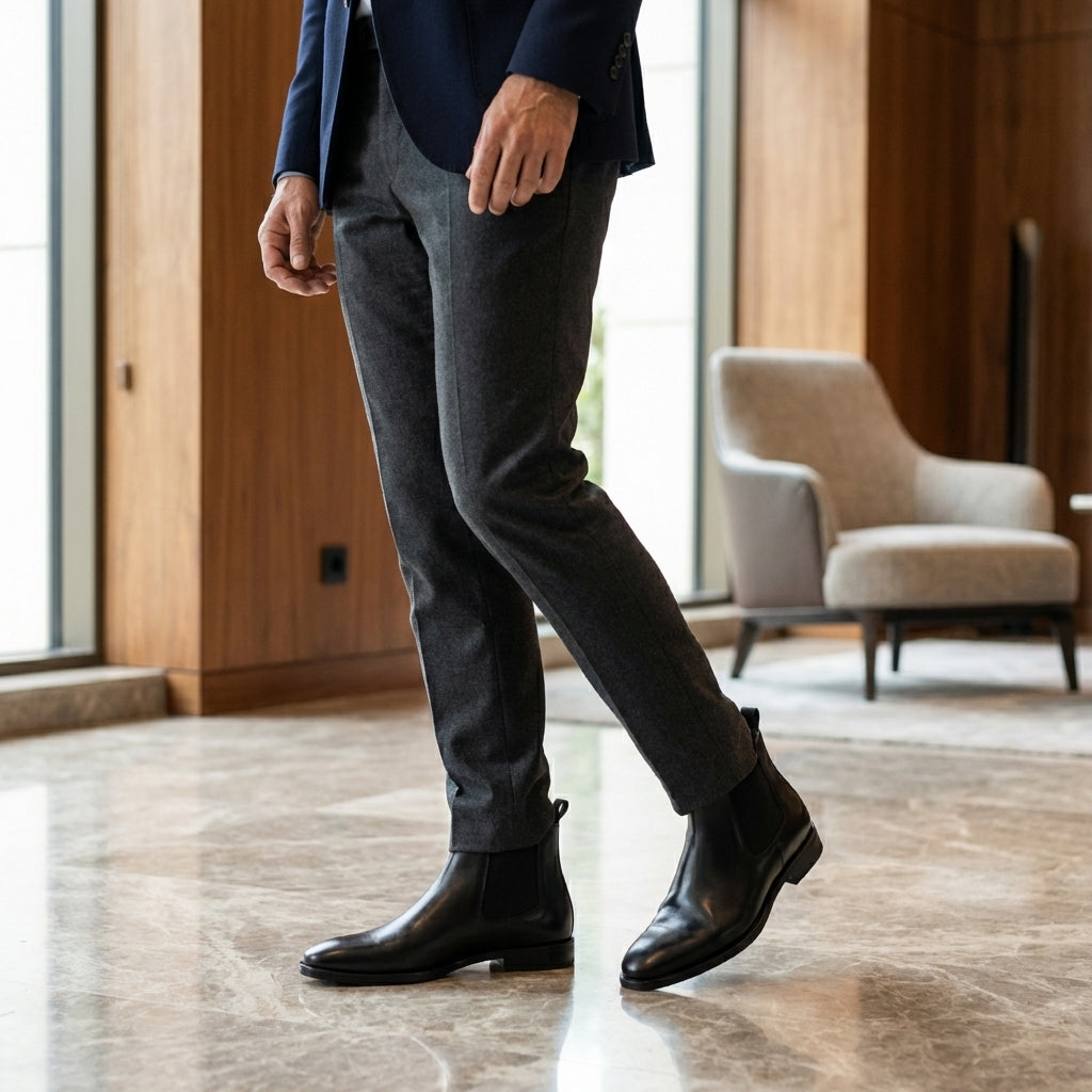 Botas  Hombre Cuero