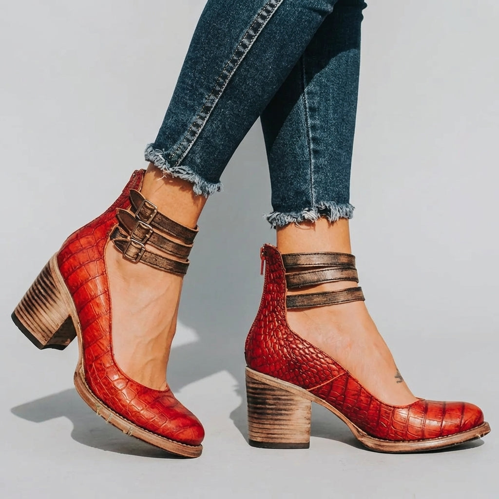 Tacones Elegantes con Correas